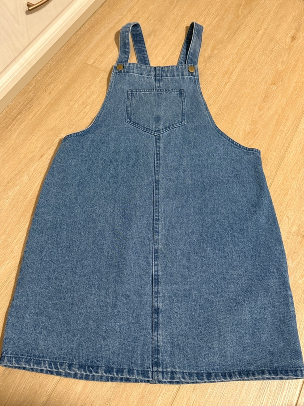 twik Blue Denim Pinafore